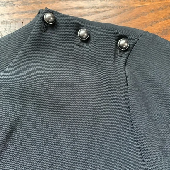 Banana Republic x Olivia Palermo petite pleated top - Picture 3 of 5